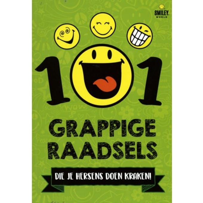 101 Grappige Raadsels Die Je Hersens Doen Kraken - Pelkmans - Smiley