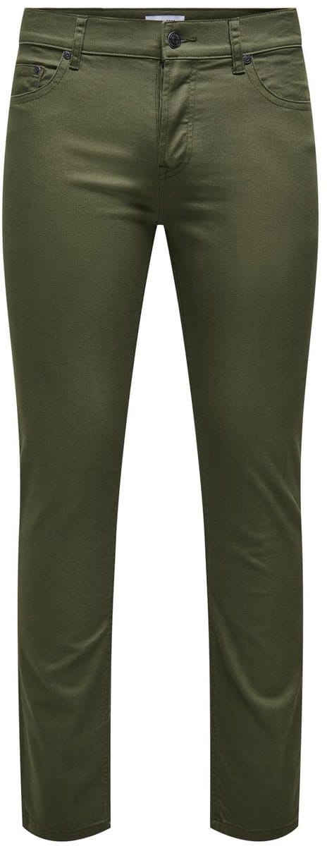 ONLY&SONS - ONSLOOM LIFE SLIM TWILL 4452 PANT - Heren - Broeken