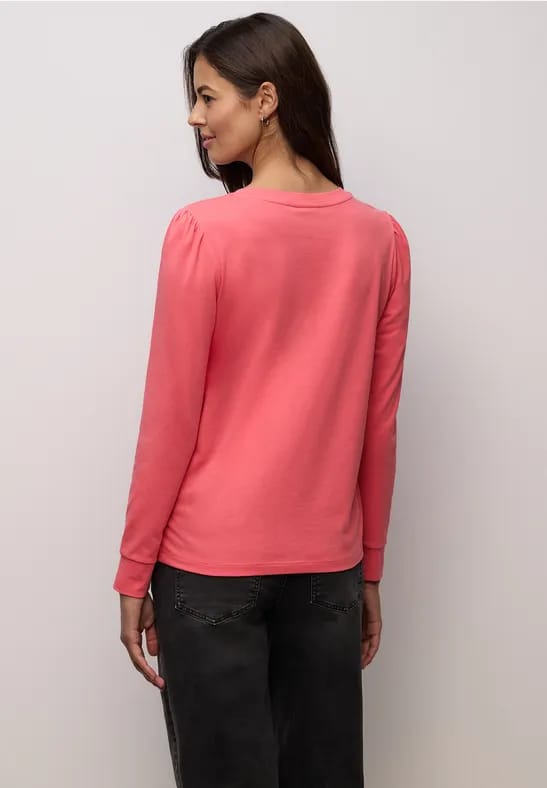 Shirt met rimpels
