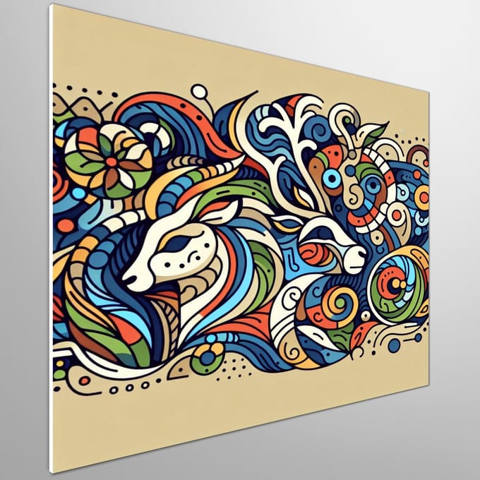 Kunstprint | Wanddecoratie | Forex | 80 × 80 cm