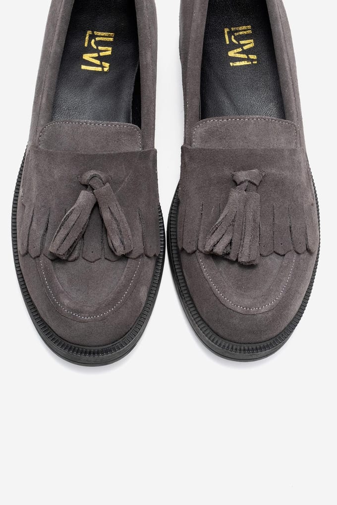 Milly Leren Kwast Loafer