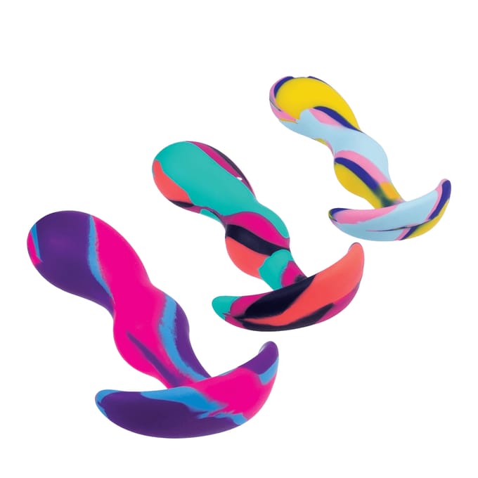 Anale Plug NMC Multicolour (8,9 cm) (12,7 cm) (10,1 cm)