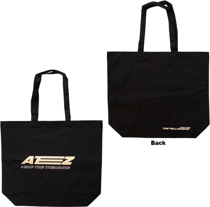 ATEEZ - Fellowship Map The Treasure Schoudertas/Shopper - Zwart
