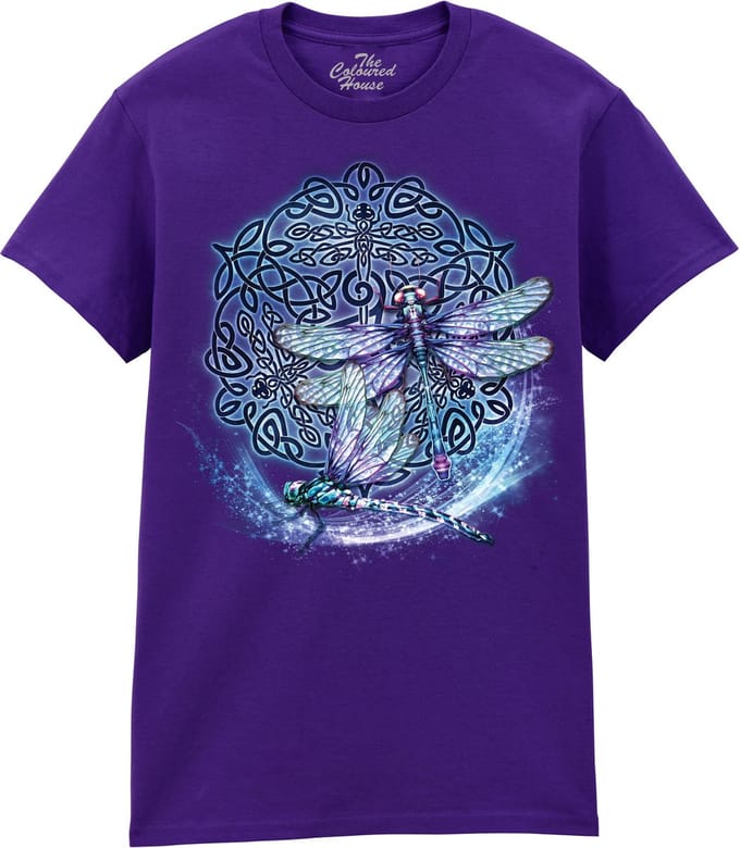 Libelle Celtic Dragonfly The Coloured House T-shirt M