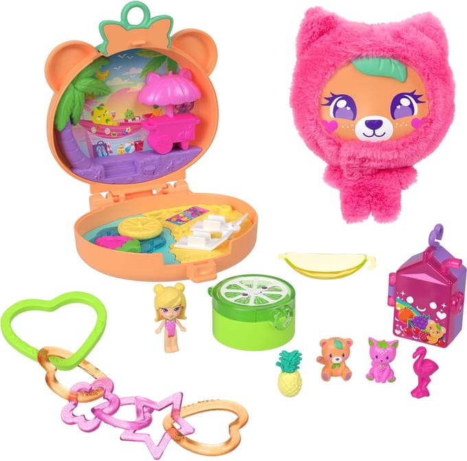 Polly Pocket Compactset Knuffelbeer Speelsets