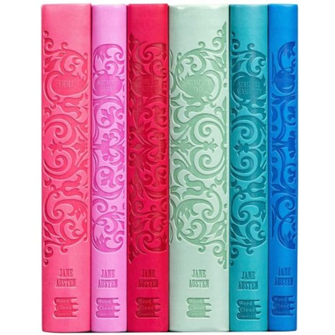 Jane Austen Boxed Set - Word Cloud Classics - Jane Austen