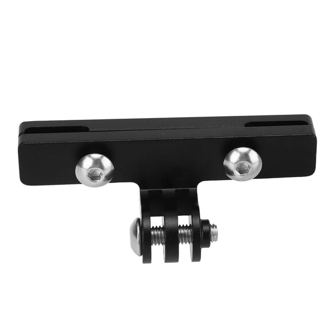 Fietszadel Camera Rail Mount Houder Aluminiumlegering Camera Verlengbeugel Adapter Klem voor Hero black