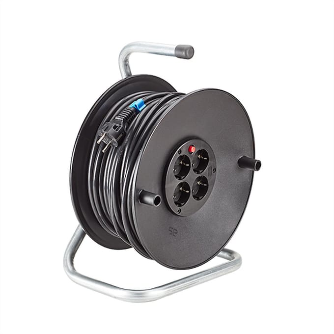 Kabelhaspel 4V 50M 3500W Th.Bev