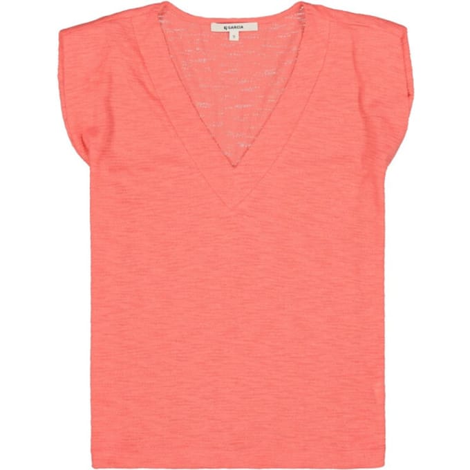 Garcia Jeans dames tops tops 4381.42.0001 koraal