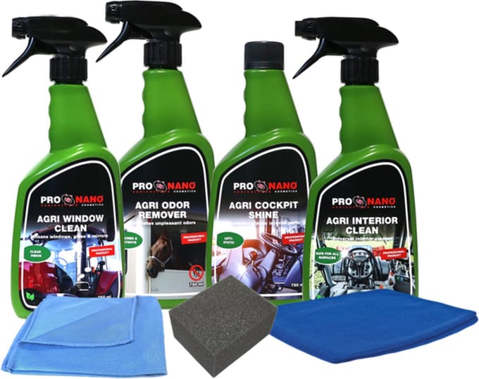 ProNano | Pro Nano Agri interieur pakket | Combi Actie | + Gratis doeken en blokspons