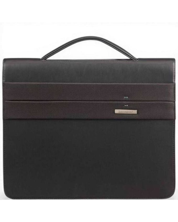 Samsonite A4 Spectrolite 2.0 Unisex Black Document Door Map met Zip en Interne Organisatie