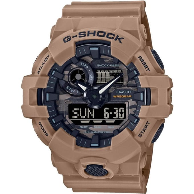 Casio G-Shock GA-700CA-5AER Heren Horloge 53mm 20 ATM