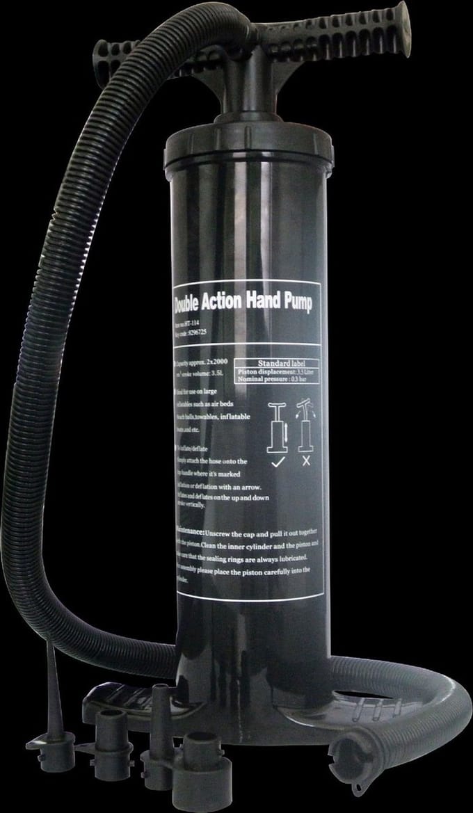 Double Action Handpomp 1.4L met 4 ventielen