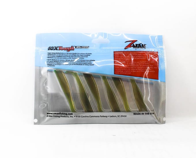 Zman Soft Lure Slim SwimZ 3 Inch 6/Pack Motorolie (1574)