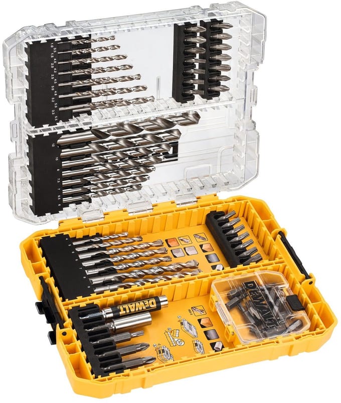 DeWALT DT70761 EXTREME™ Schroefbit- en borenset 72-delig in TOUGH CASE
