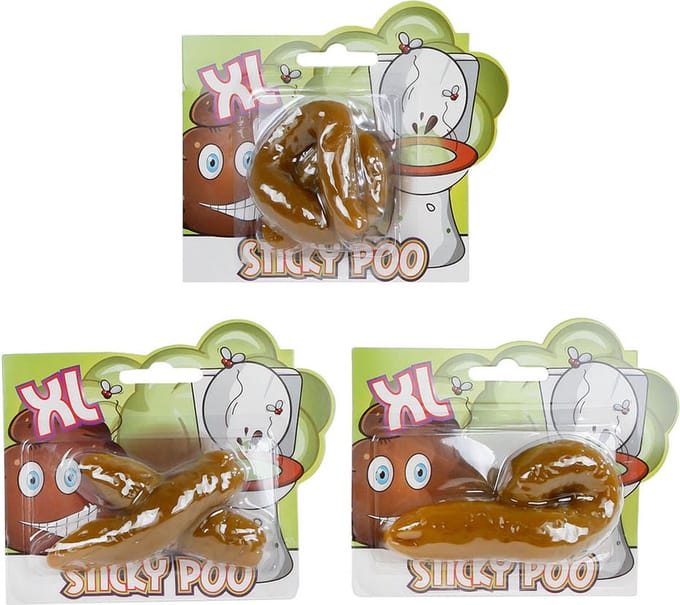 Toys Amsterdam Fopdrol Junior 8 Cm Siliconen Bruin