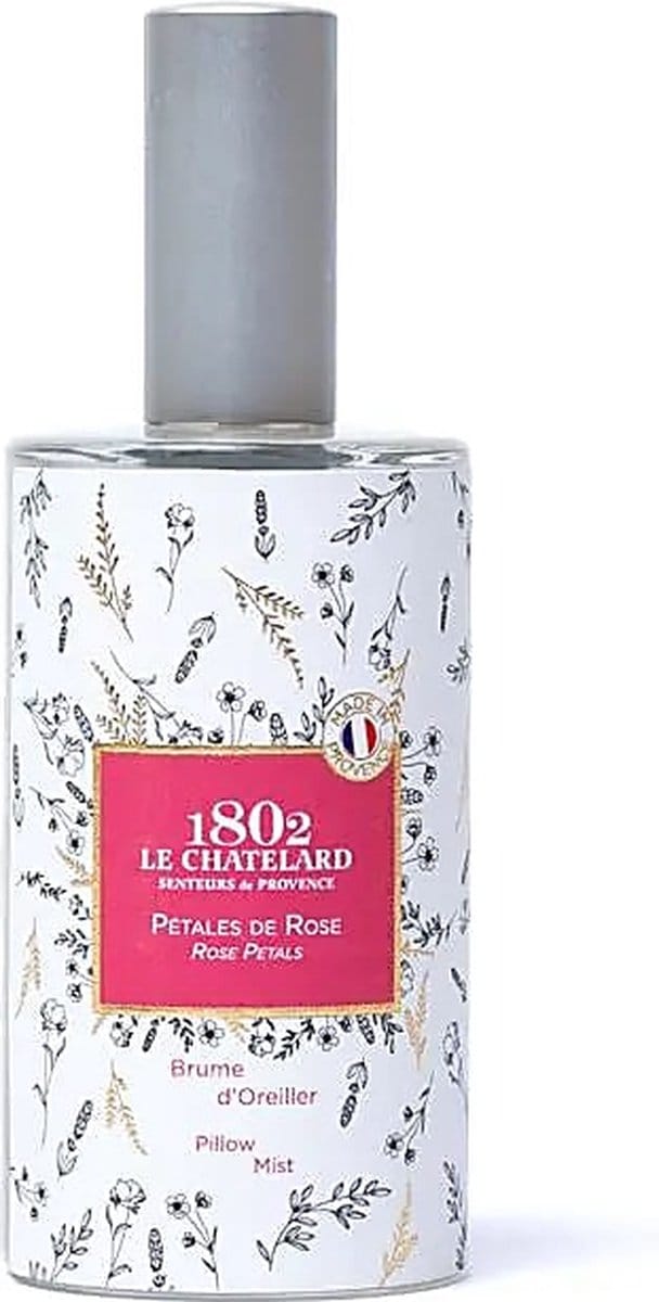Kussengeur (spray), rozenblaadjes, 1802 Le Chatelard, 50 ml