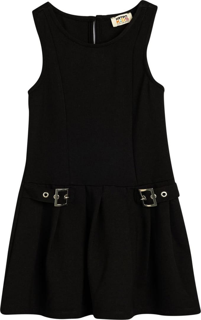 Boven knielengte Gilet-jurk Jurk