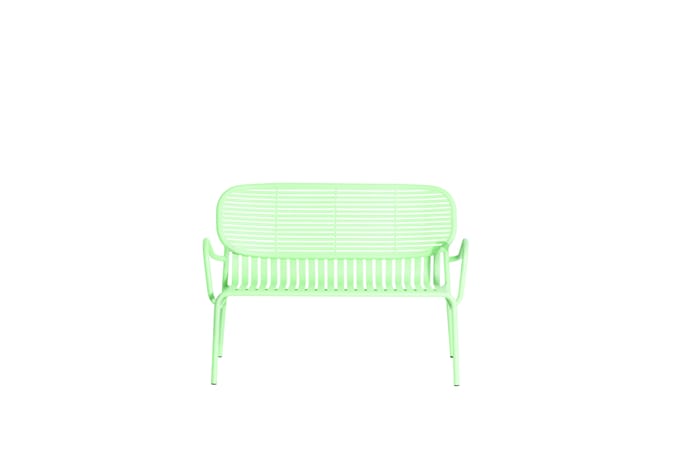 Petite Friture Week-End Bank - 2-zitsbank - pastelgroen