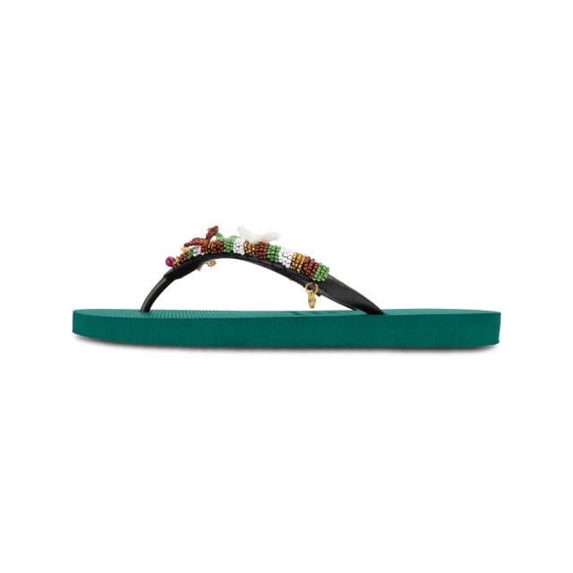 Uzurii | Teenslippers | Dames | Bosgroen | Maat 37/38