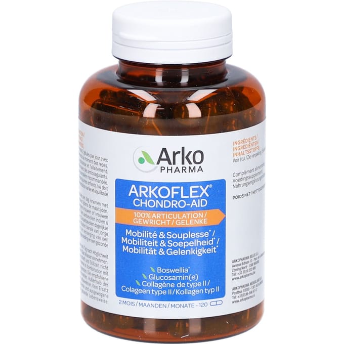 Arkoflex Chondro-aid 100% Gewrichten Caps 120