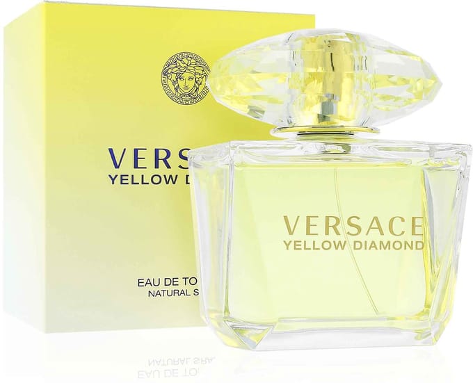 Versace Yellow Diamond Eau De Toilette 200 ml (vrouw)
