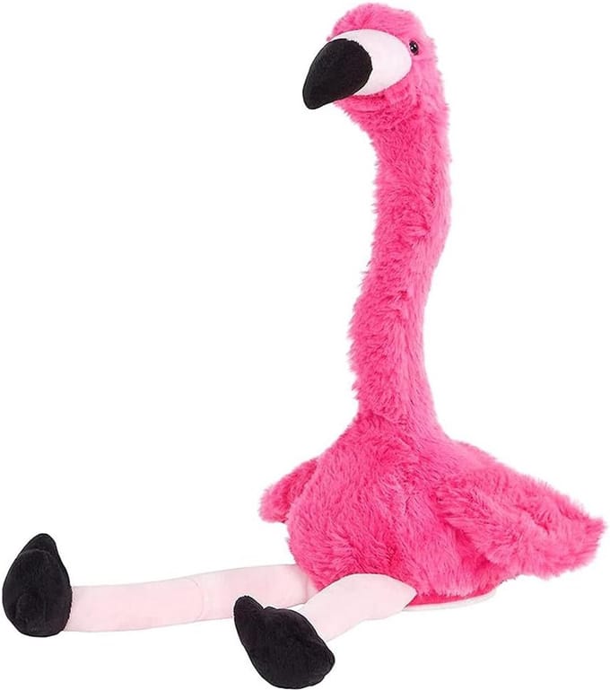 Elektrisch Dansend Pluche Flamingo Speelgoed voor Kinderen