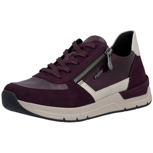 Rieker Sneakers - Dames - Rood - Maat:36