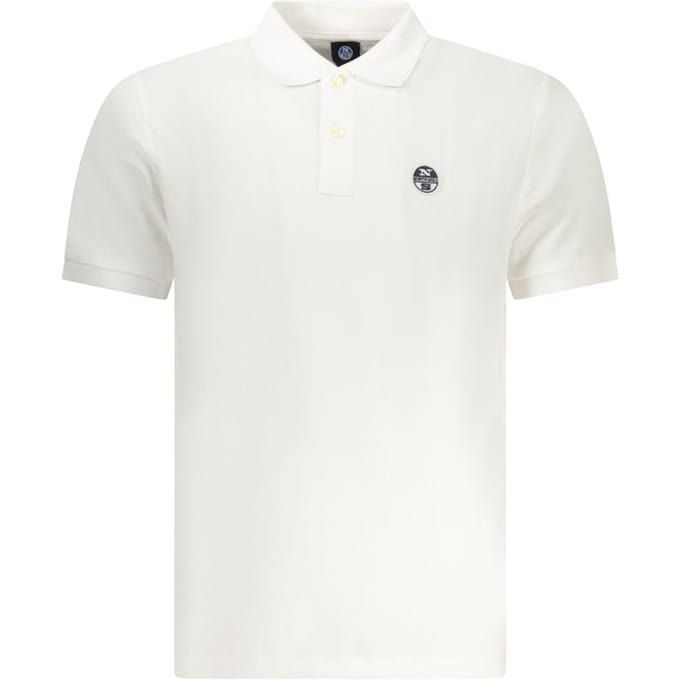 North Sails Witte Katoenen Polo voor Heren