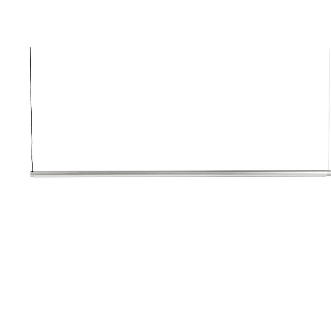 HAY Factor Linear Hanglamp - clear/aluminium - directional