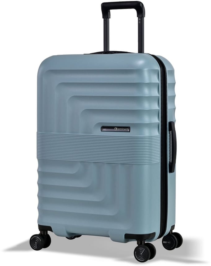 Eminent DANDELION - 4-wiel trolley M 66 cm uitbreidbaar (misty blue)