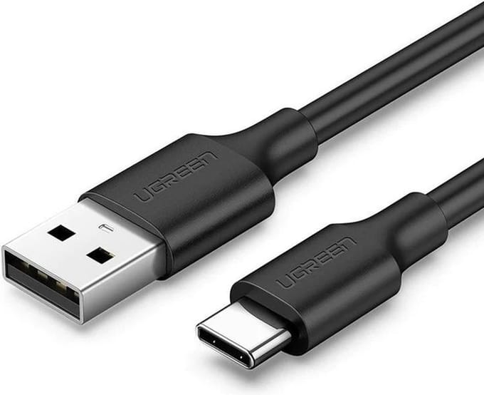 Ugreen - kabel - USB - USB Type C 3A 3m zwart - (60826)