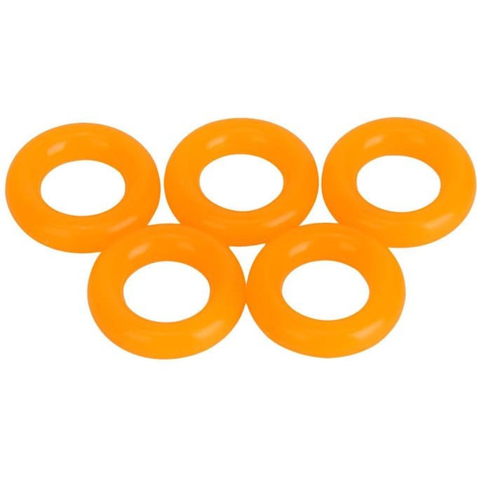 5 stuks rubberen ringbanden voor spoelopwinders voor PFAFF 591 naaimachine-accessoires orange