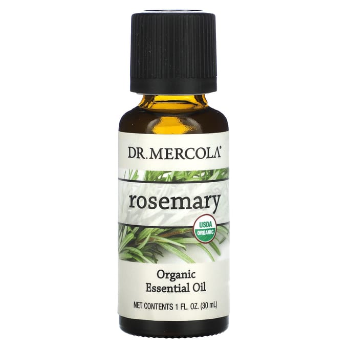 Dr. Mercola, Organic Essential Oil, Rosemary, 30 Ml (1 Fl Oz)