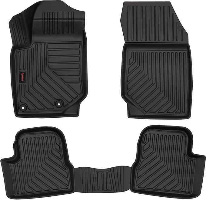 Wielganizator Serie – Auto 3D Rubbermatten – Opel Mokka B – 5cm Rand