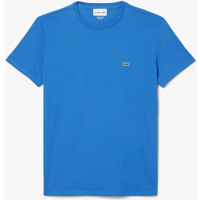Lacoste Heren Pima Katoen T-Shirt (Blauw)