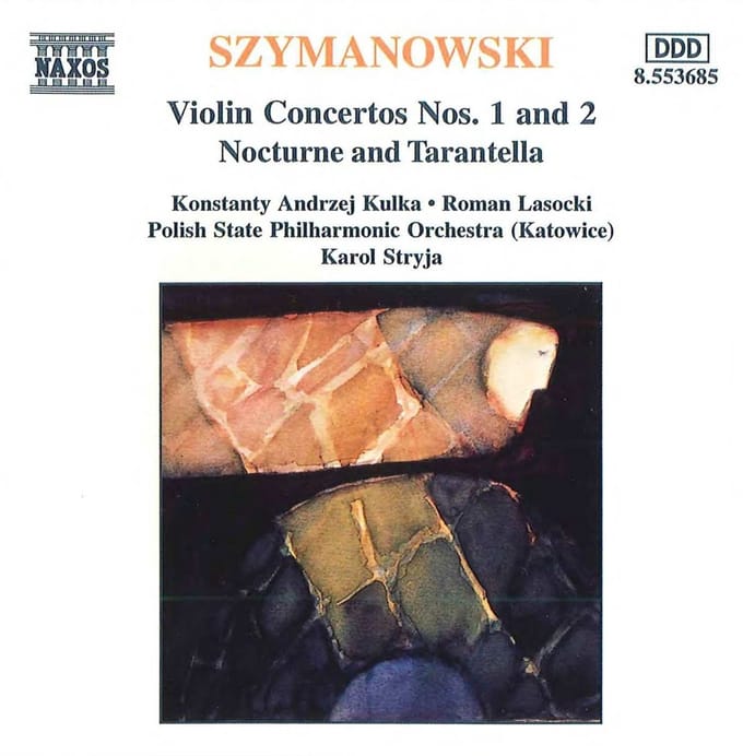 Polish State Philharmonic Orchestra, Karol Stryja - Szymanowski: Violin Concertos nos. 1 & 2 (CD)