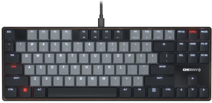 Cherry Mechanisch Toetsenbord KC 500 MX LP TKL, Bedraad, MX LP, Zwart
