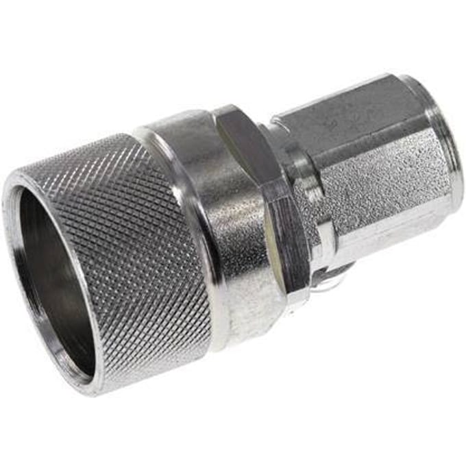 Stalen DN 10 Hydraulische Koppeling Insteeknippel G 3/8 inch Binnendraad ISO 14541 D M28 x 2
