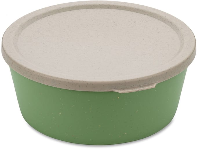 Kom met deksel, 0.4 L, Organic, Blad Groen - Koziol | Connect Bowl