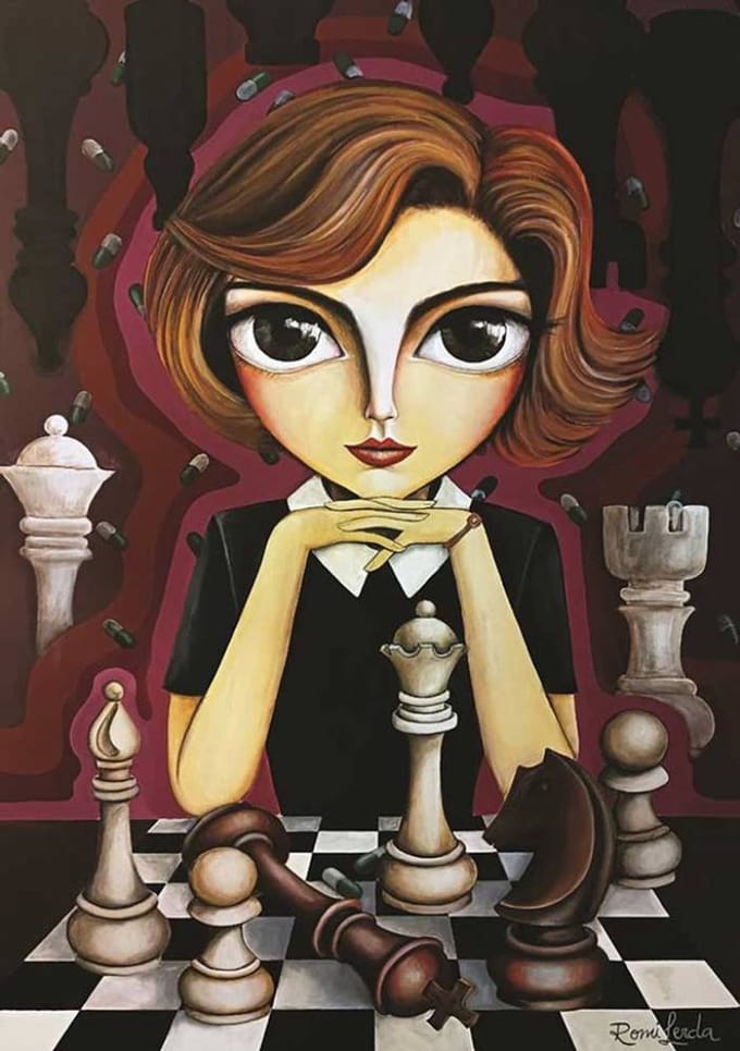 Magnolia puzzel The Queen's Gambit - 1000 stukjes legpuzzel.