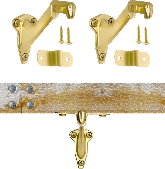 Set van 3 Stevige Leuning Beugels voor Trap of Wandmontage