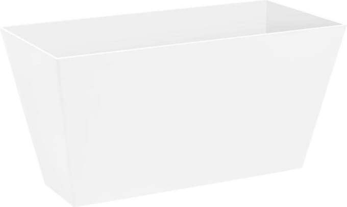 Bloembak Balkonbak Tubus Case 60x32x30cm WIT Prosperplast