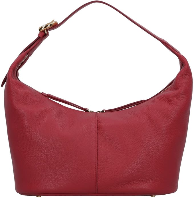 Coccinelle Fernanda Schoudertas Leder 29 cm - Dames - sangria
