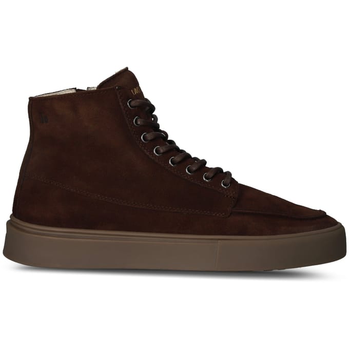 Blackstone RUBY EERO - ZIPPER - CG524 Coffee Bean - Sneaker (high) - Man - Dark brown - Maat: 45