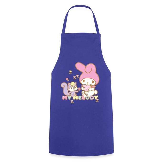 My Melody Plukt Hartbloemen Met Risu Keukenschort
