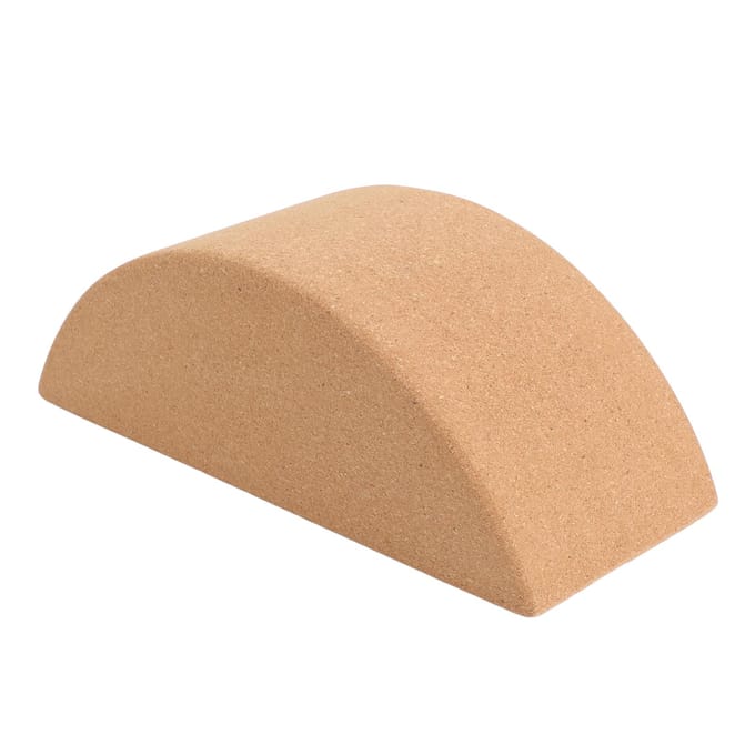 Halvemaanvormig Dans Balansblok Zacht Verbeter Kracht Ondersteunend Antislip Dansblok beige