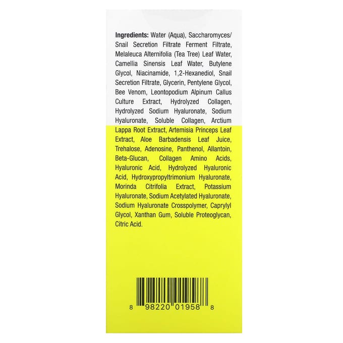Idealove, Be Ageless, Snail & Bee Venom Serum, 1 fl oz (30 ml) white