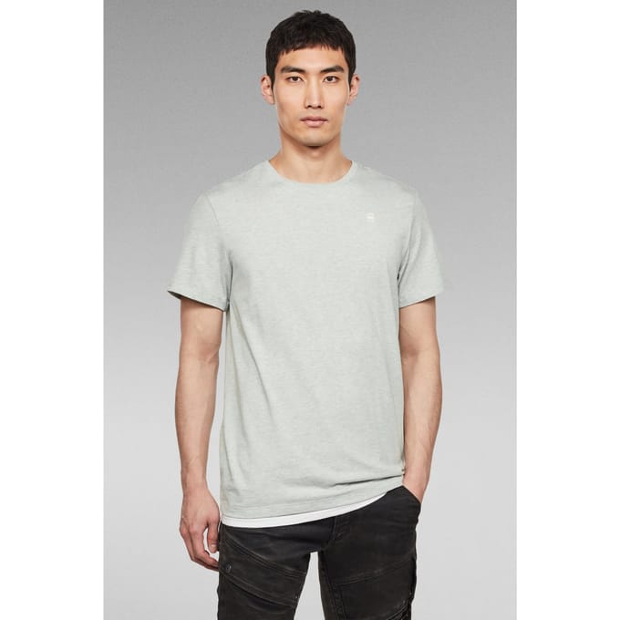 G-Star Base-s R T Ss Dark Green Size: L | Basic T-Shirts Outlet | Heren | Groen