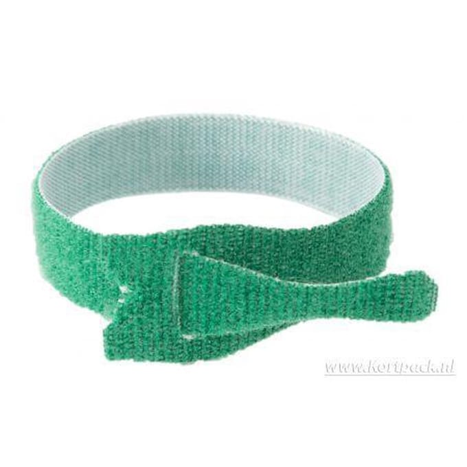 Velcro - One-wrap Strap - Klittenband 20mm x 200mm - 25 stuks - Stevig klittenband op rol - (098.0606)